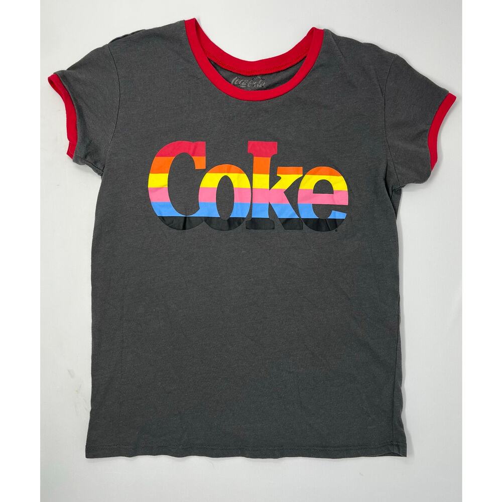 Coca-Cola Woman's Cut Style Coke Tshirt size M Pre-Owned in good condition Retro